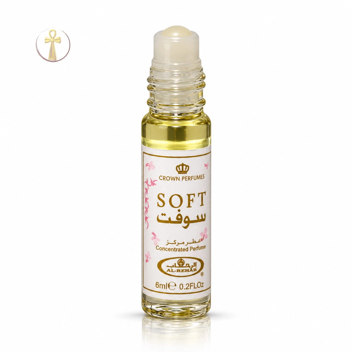 زيت سوفت الرحاب Soft Al Rehab زيت عطري مركز رول 6 مل بدون كحول