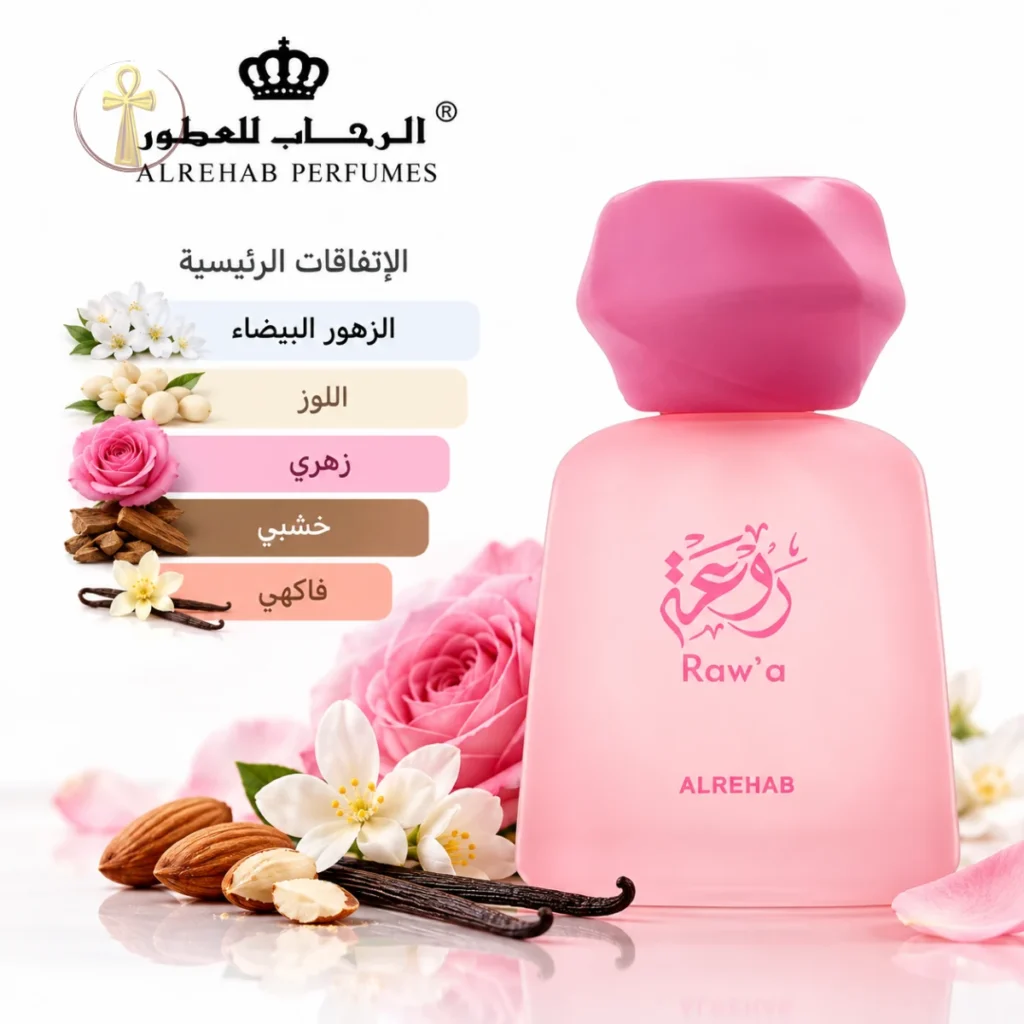 مكونات عطر روعة 